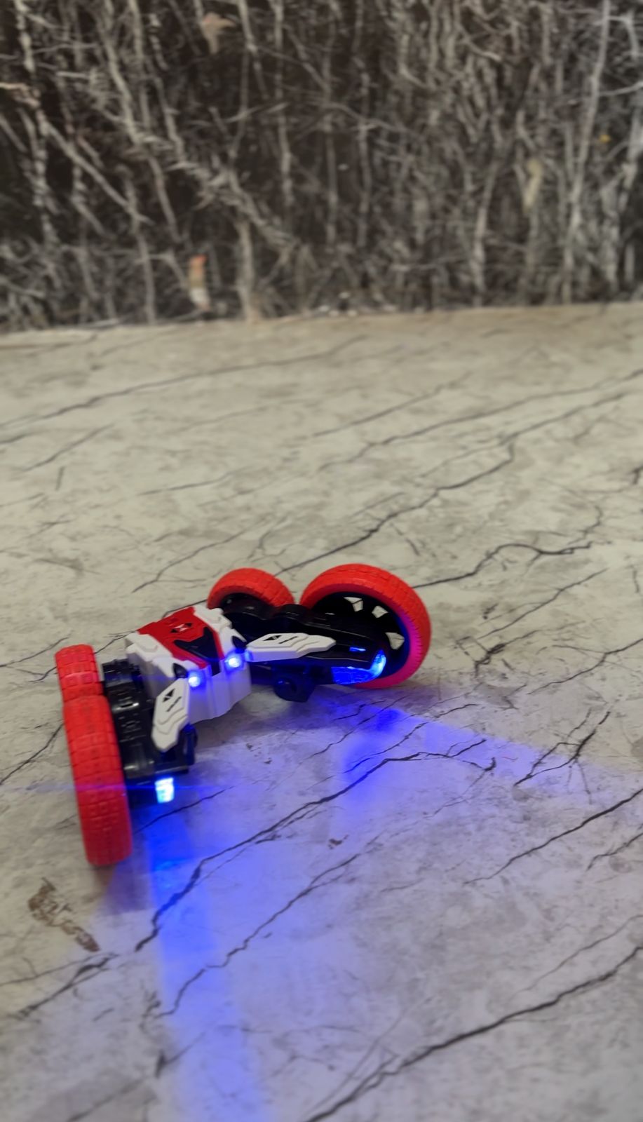 ACTION DOUBLE STUNT CAR
