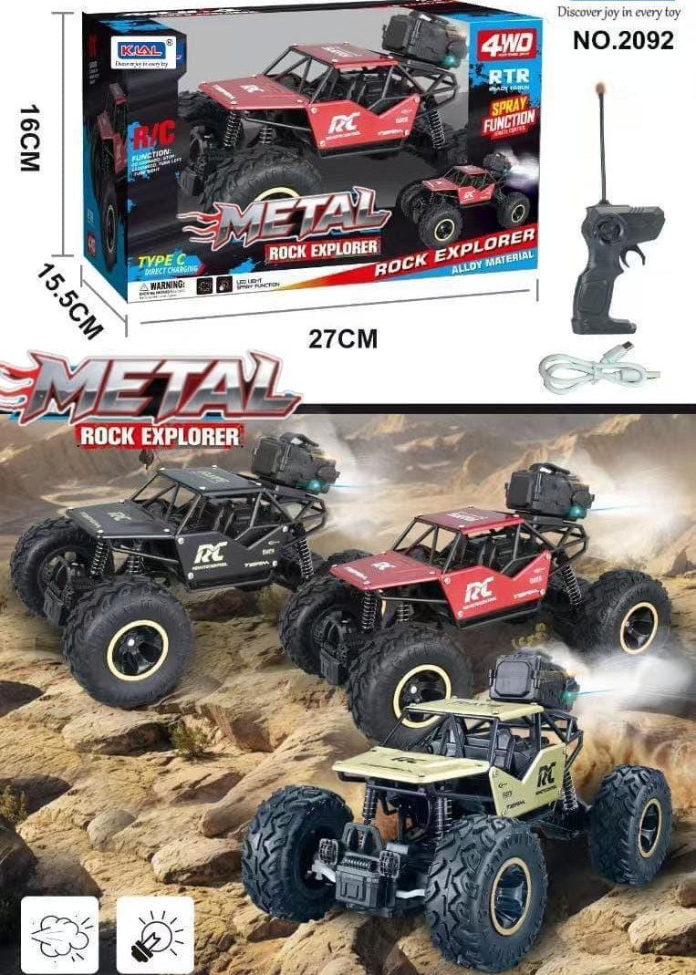 Rock Metal RC Car